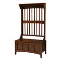Mission Hall Tree Storage Bench