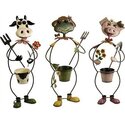 Farmhouse Friends Planters - Set of 3
