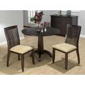 Dark Chianti Finished 3 Piece Dining Set