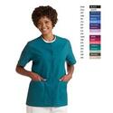 Snap-Front Scrub Top