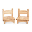 Jonti-Craft Wooden Chair Pairs