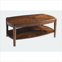Wood Blend Oval Cocktail Table