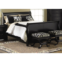 Carrington Black King Sleigh Rails