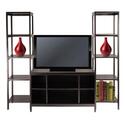 Hailey 3pc TV Stand Shelf Set