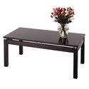 Linea Coffee Table with Chrome Accent