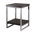 Jared End Table, Enamel Steel Tube