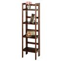 4-Tier Folding Shelf, Narrow