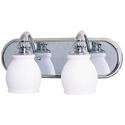 Treviso 2 Light Vanity with Back Plate