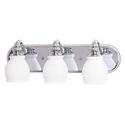 Treviso 3 Light Vanity with Back Plate