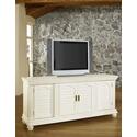 Traditional White Entertainment Console