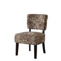 Kenya Mod Chair with Marvoulous Brown Tiger Pattern
