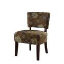 Eden Mod Chair Kayfare with Blue Green Flower Pattern