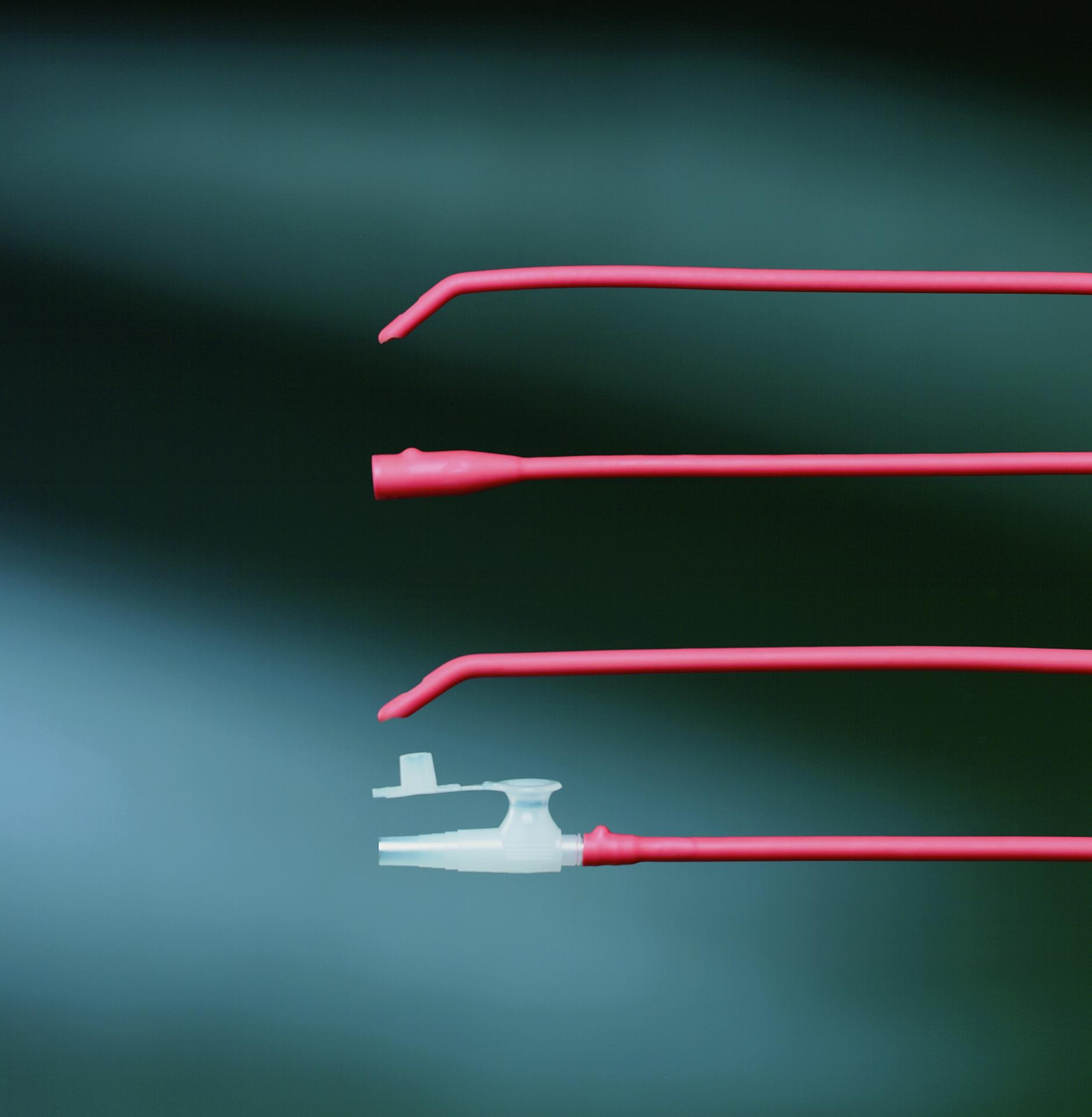 Bronchial Suction Latex Rubber Catheter
