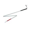 CANE FLDNG BLIND 59 IN W/METAL TIP -SP