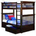 Colorado Bunk with Flat Panel Drawers - Twin/Twin