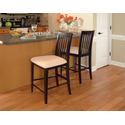 Montreal Pub Chairs (set of two) w/ Seat Cushions