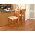 Venetian Pub Chairs (set of two) w/ Seat Cushions