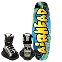 AIRHEAD Splash Wakeboard 124cm w/Grab Youth Bindings