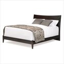 Milano Bed w/ Open Footrail - Espresso