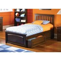 Brooklyn w/Raised Panel Footboard