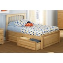 Brooklyn w/Raised Panel Footboard