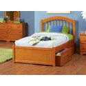 Windsor w/ Flat Panel Footboard