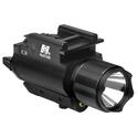 Tactical Red Laser Sight & 3w 120 Lumens Led Flashlight With Weaver Quick Release
