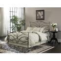 Papillon Brushed Bronze Bed