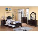 Cinderella Twin Canopy Poster with Trundle Bedroom Set