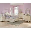 Cinderella Twin Canopy Poster Bedroom Set