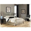 Leighton Antique Brass Headboard