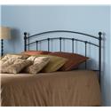 Sanford Matte Black Headboard