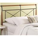 Kendall Beech/Black Sapphire Headboard