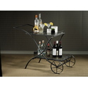 Barclay Butera Desert Collection Two Tier Bar Cart