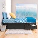 Twin XL 3 drawer Platform Storage Bed