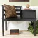 Cottage Gossip Bench - Black