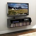 Black Wall Mounted A/V Console