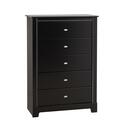 Kallisto Black 5-drawer Chest