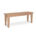 Shaker style bench