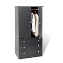 Junior Wardrobe with 3 drawers