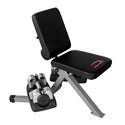 Bayou Fitness® Adjustable Dumbbell Bench with Two 50lb. Dumbbells