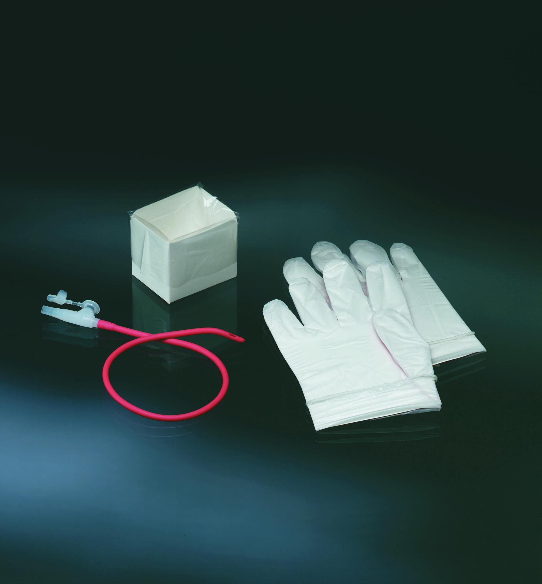 Bronchial Suction Latex Rubber Catheter Kit