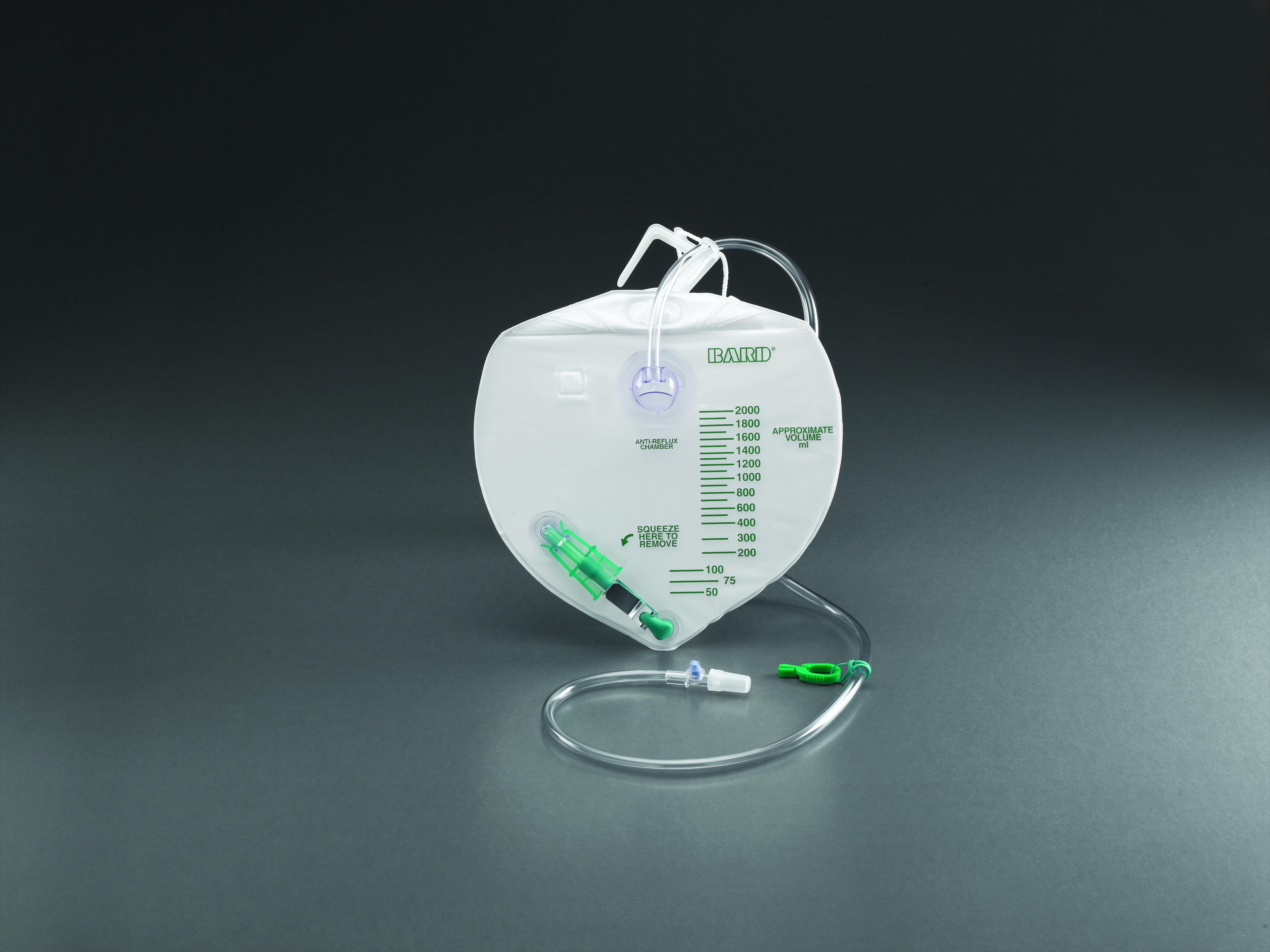 Bard® Infection Control Urine Drainage Bag - Sterile