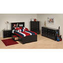 Black Sonoma Twin Bedroom Set