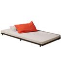 Twin Roll-Out Trundle Bed Frame - Black