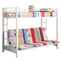 Sunrise Metal Twin/Futon Bunk Bed