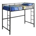 Sunset Metal Twin/Loft Bunk Bed