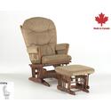 2 Post Glider and Ottoman Combo [62A]