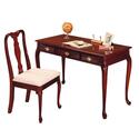Cherry Home Office Desk and Chair Set