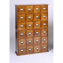 Library Card File Media Cabinet